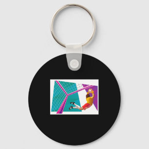 Soccer Goalie Kids T Shirt  Key Ring