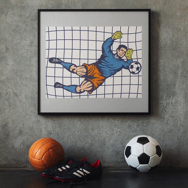 Soccer Goalie Poster (Creator Uploaded)