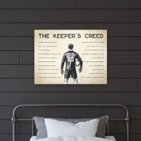 Soccer Goalkeeper Creed Monogram Vintage