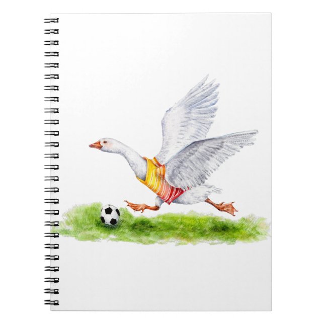 Soccer Goose Notebook (Front)