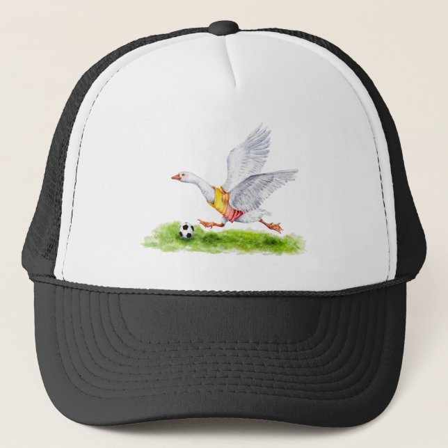 Soccer Goose Trucker Hat (Front)