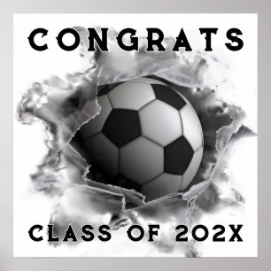 Soccer Grad Poster