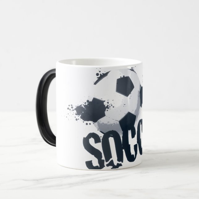 Soccer Graffiti Mug (Front Left)