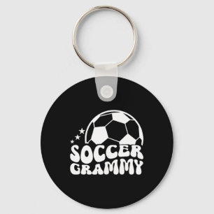 Soccer Grammy Groovy Grammy Of A Soccer Player Gra Key Ring