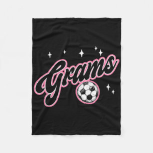 Soccer Grams Funny Soccer Player Grams  Fleece Blanket
