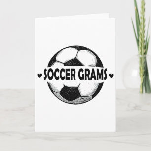 Soccer Grams Soccer Player Sports Team Card