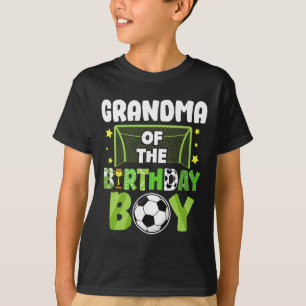 Soccer Grandma Birthday Boy Party Soccer Family Ma T-Shirt
