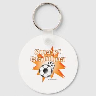 Soccer Grandma Key Ring