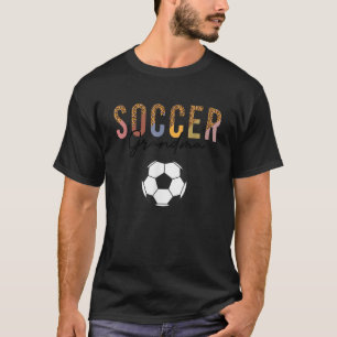 Soccer Grandma Leopard Print For Women T-Shirt