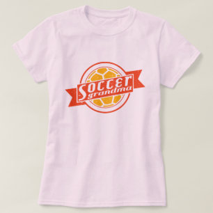 Soccer Grandma Name & Number Back Print Tee