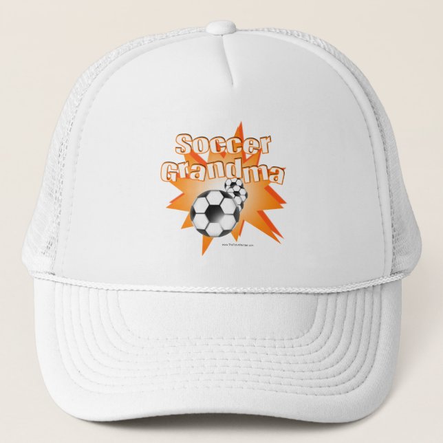 Soccer Grandma Trucker Hat (Front)