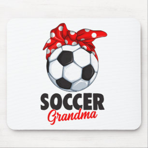 Soccer Grandma Women Mouse Pad