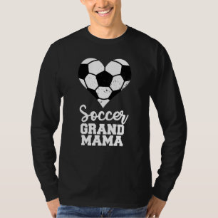 Soccer Grandmama Soccer Heart Grand Mama T-Shirt