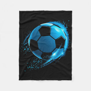 Soccer Grandpa Of A Soccer Player Grandfather Us F Fleece Blanket