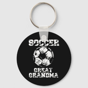 Soccer Great Grandma Funny Soccer Player Grandma Key Ring