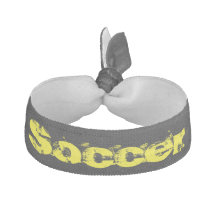 soccer hair ornament