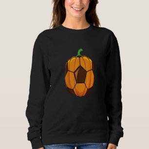 Soccer Halloween Pumpkin Thanksgiving Football Sweatshirt