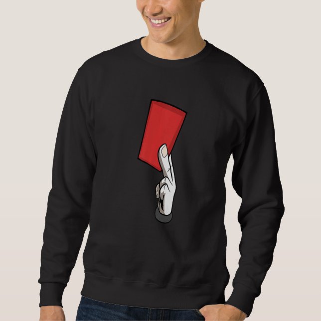 Soccer hockey referee foul Premium Sweatshirt (Front)