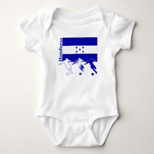 Soccer Honduras Baby Bodysuit