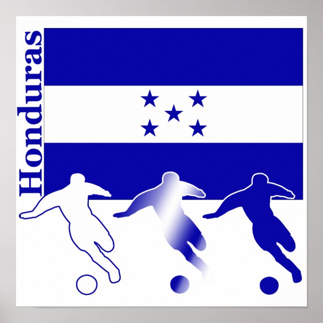 Soccer Honduras Poster (Front)