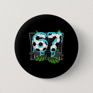 Soccer Ice Cream Drip 67 Hands Sports Six Seven Me 6 Cm Round Badge