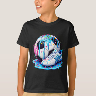 Soccer Ice Cream Sprinkles Theme Youth Respect The T-Shirt