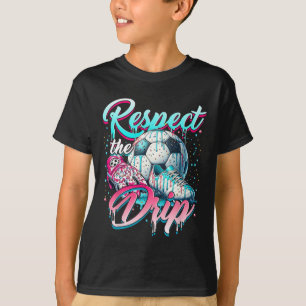 Soccer Ice Cream Sprinkles Theme Youth Respect The T-Shirt