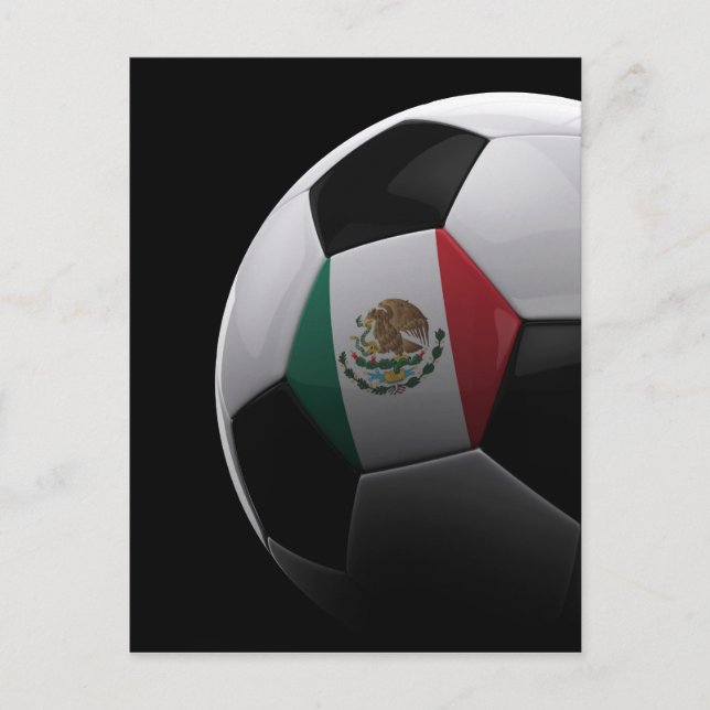 Soccer in Mexico Postcard (Front)