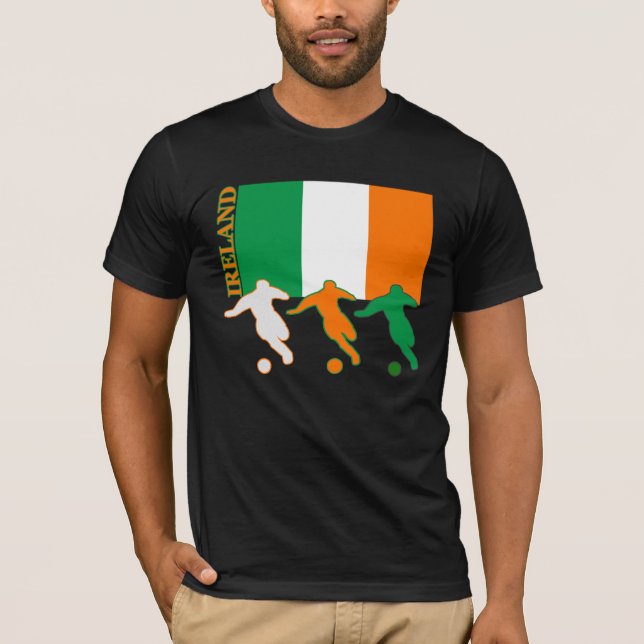 Soccer Ireland Dark T-Shirt (Front)