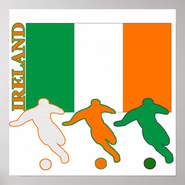 Soccer Ireland Poster (Front)