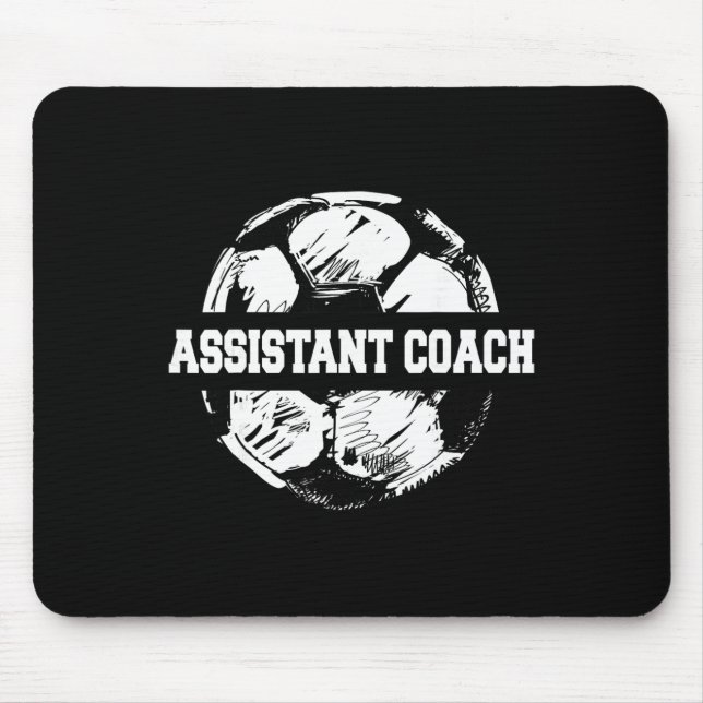 Soccer Istant Coach Soccer Ll Split Funny Soccer C Mouse Pad (Front)