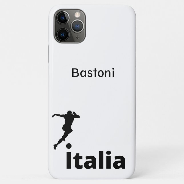 Soccer Italy, customisable  Case-Mate iPhone Case (Back)