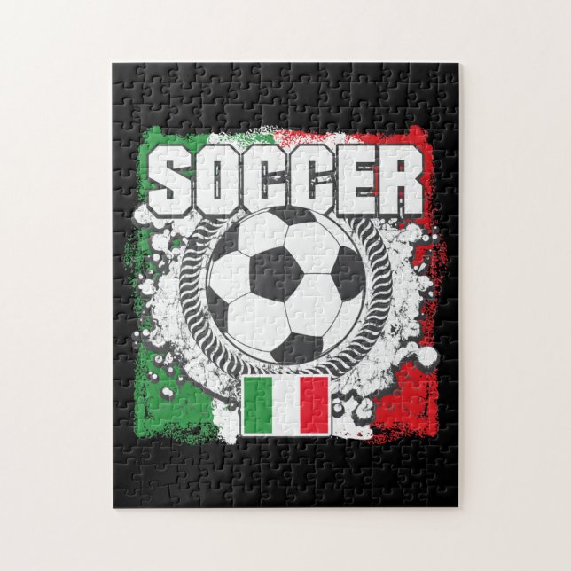 Soccer Italy Jigsaw Puzzle (Vertical)