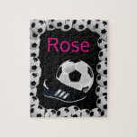 Soccer Jigsaw Puzzle Black<br><div class="desc">Decorative Jigsaw PuzzlePuzzlesSomething for everyone offers customised personalised tapestries especially for you. While you are here already you may want to view other related bathroom items such as, t-shirts, shower curtain liners, soap dispensers, bath mats, bath sets, colourful children’s shower curtains, bath scales, man cave shower curtains, bathroom accessories, soap...</div>