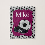 Soccer Jigsaw Puzzle Wine<br><div class="desc">Decorative Jigsaw PuzzlePuzzlesSomething for everyone offers customised personalised tapestries especially for you. While you are here already you may want to view other related bathroom items such as, t-shirts, shower curtain liners, soap dispensers, bath mats, bath sets, colourful children’s shower curtains, bath scales, man cave shower curtains, bathroom accessories, soap...</div>