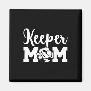 Soccer Keeper Mum Of A Soccer Goalie Mother _1 Magnet