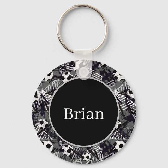 Soccer Key Ring (Front)