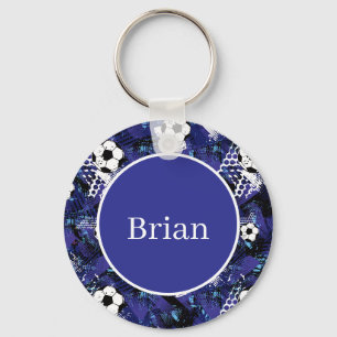 Soccer Key Ring