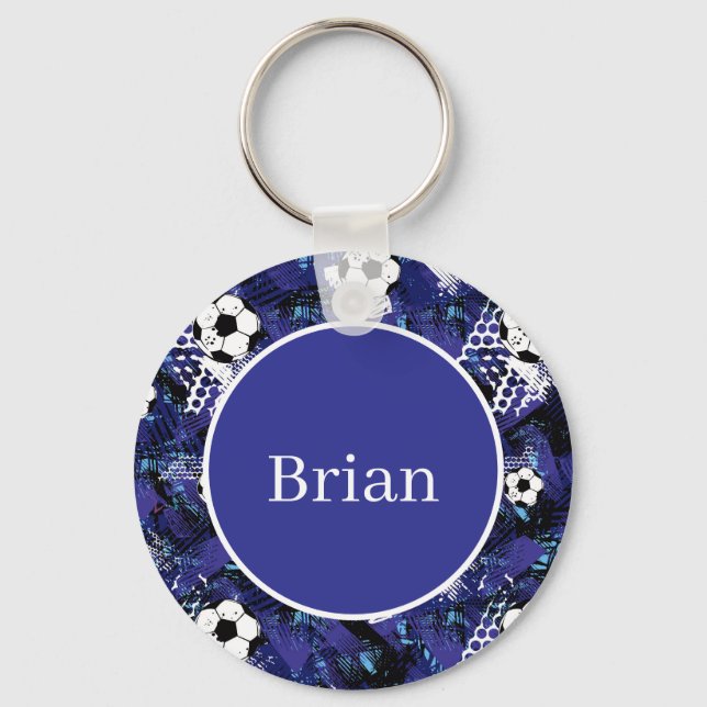 Soccer Key Ring (Front)