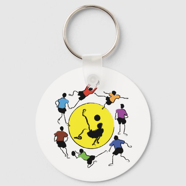 Soccer Key Ring (Front)