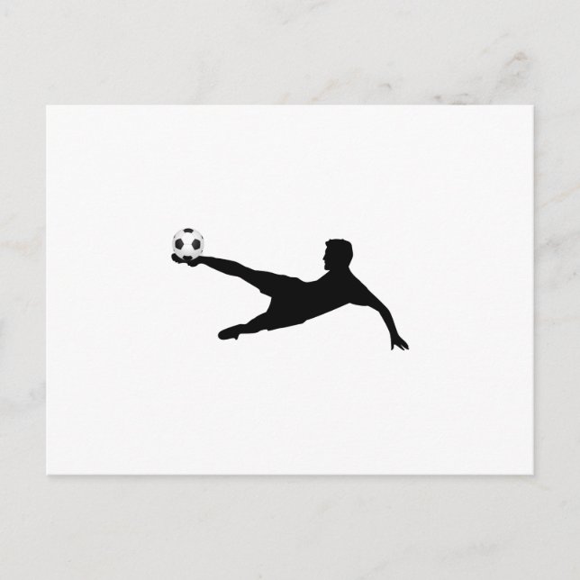 Soccer Kick Postcard (Front)