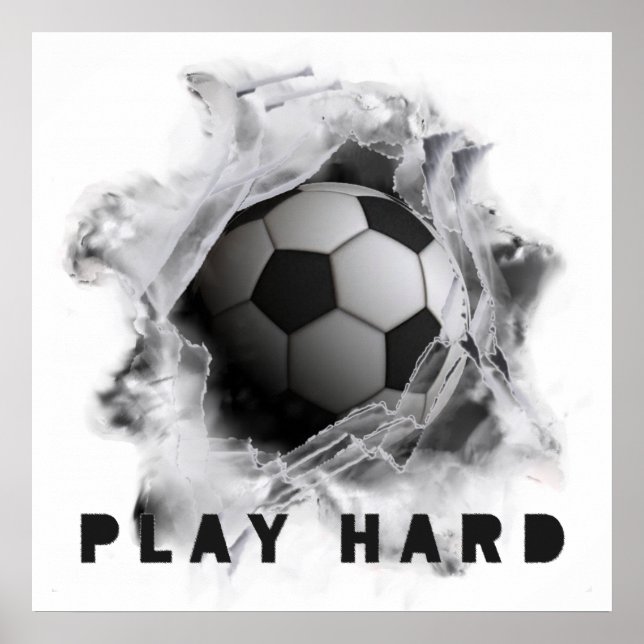 Soccer Kick Poster (Front)