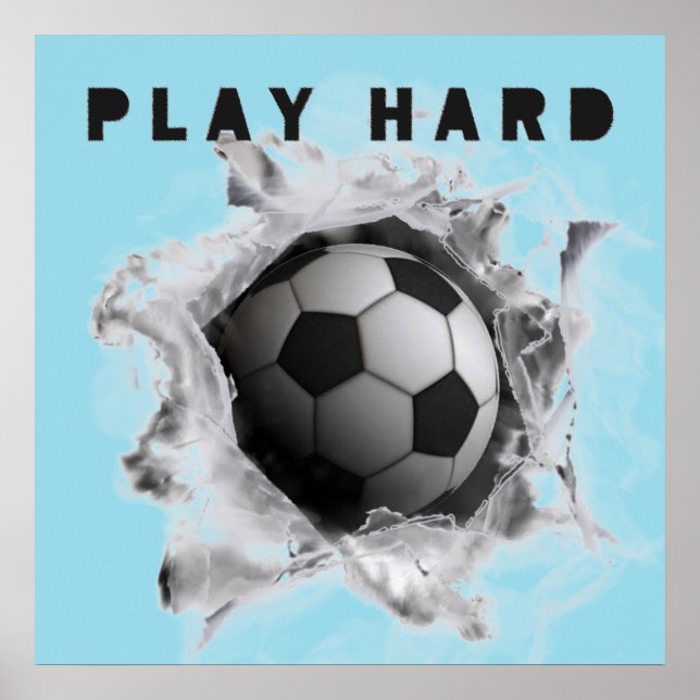 Soccer Kick Poster (Front)