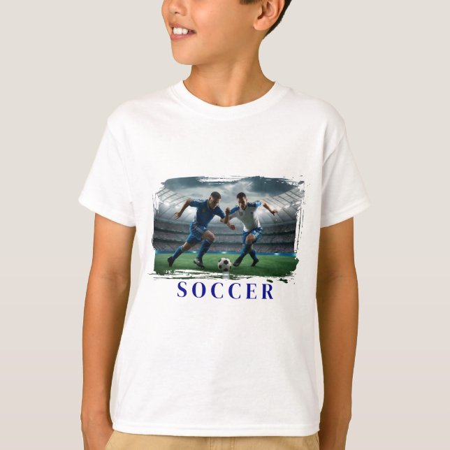 Soccer Kids Hanes T-shirt (Front)