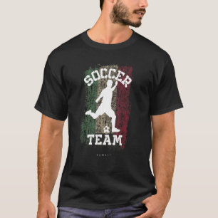 Soccer Kuwait Flag Football Team Soccer Player T-Shirt