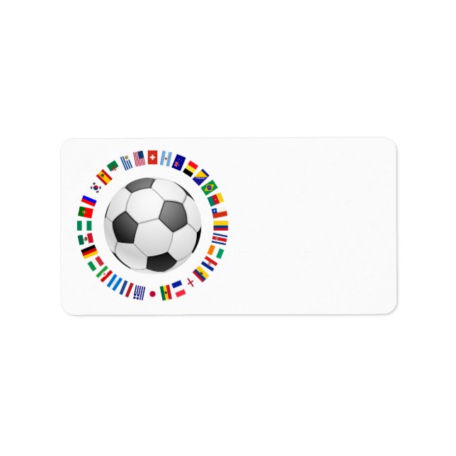 SOCCER LABEL (Front)