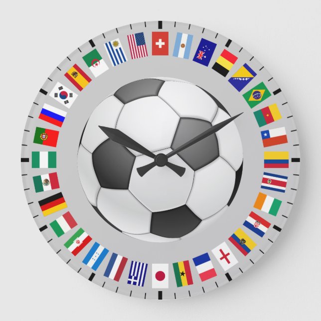 SOCCER LARGE CLOCK (Front)