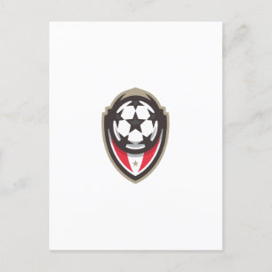 soccer league postcard