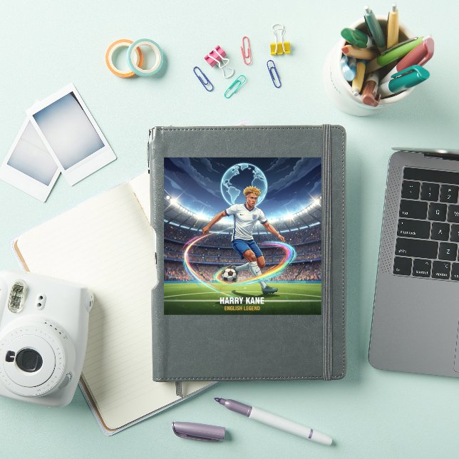 Soccer Legend Action Notebook (iPad Cover)