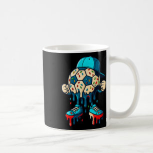 Soccer Ll Drip Ice Cream Character Men Women Girls Coffee Mug